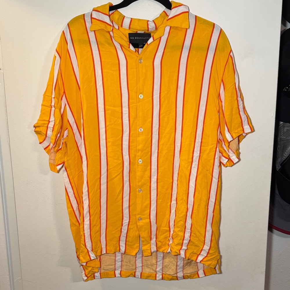short sleeve button-down